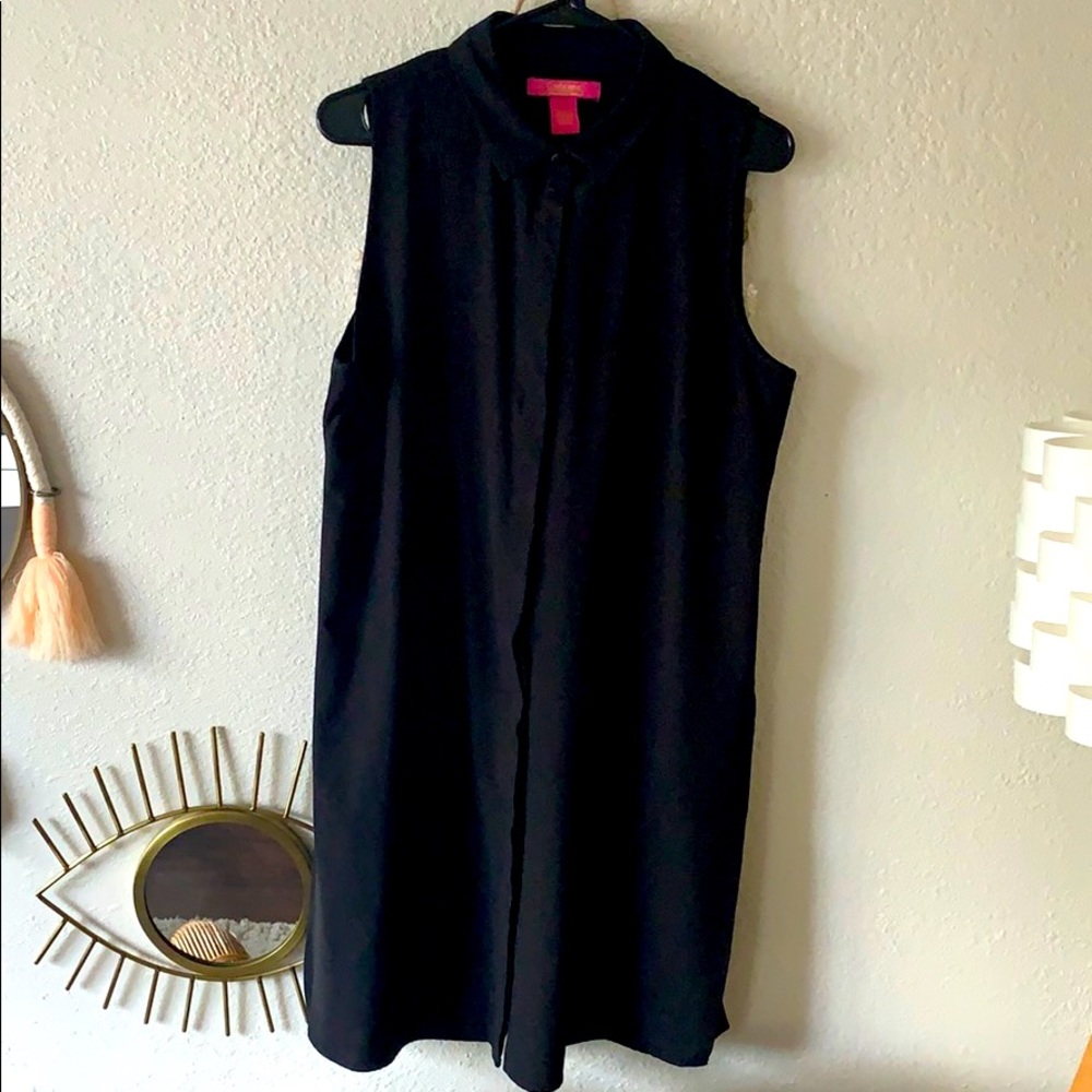 Button up tank/shirt dress